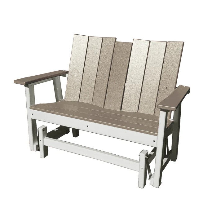 Perfect Choice Furniture Recycled Plastic Stanton Double Glider - LEAD TIME TO SHIP 4 WEEKS OR LESS