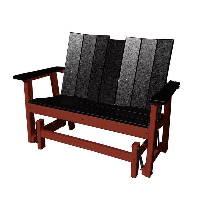 Perfect Choice Furniture Recycled Plastic Stanton Double Glider - LEAD TIME TO SHIP 4 WEEKS OR LESS