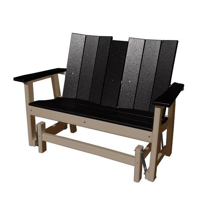 Perfect Choice Furniture Recycled Plastic Stanton Double Glider - LEAD TIME TO SHIP 4 WEEKS OR LESS