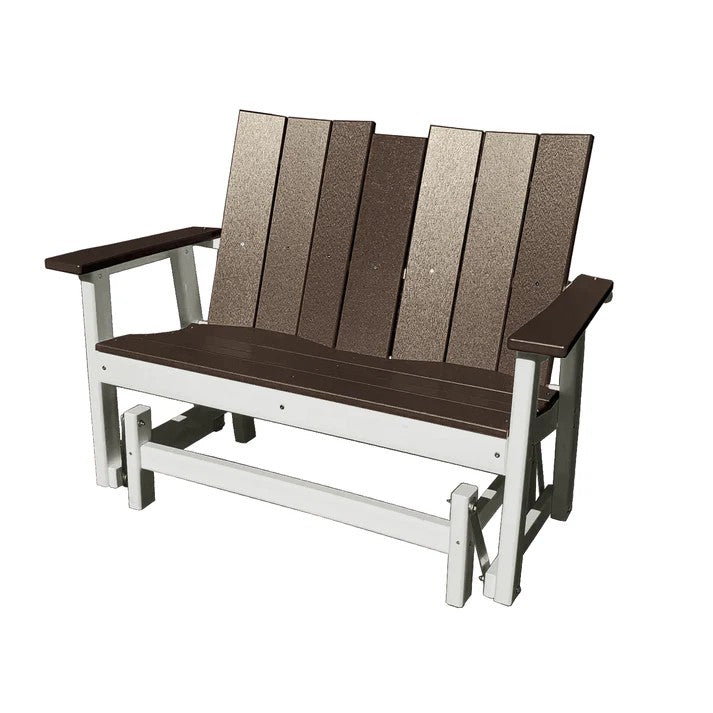 Perfect Choice Furniture Recycled Plastic Stanton Double Glider - LEAD TIME TO SHIP 4 WEEKS OR LESS