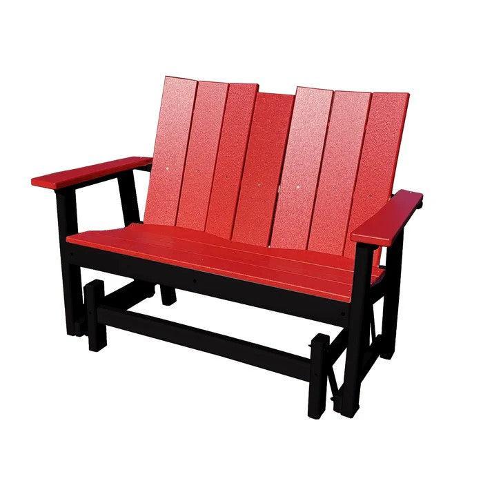 Perfect Choice Furniture Recycled Plastic Stanton Double Glider - LEAD TIME TO SHIP 4 WEEKS OR LESS