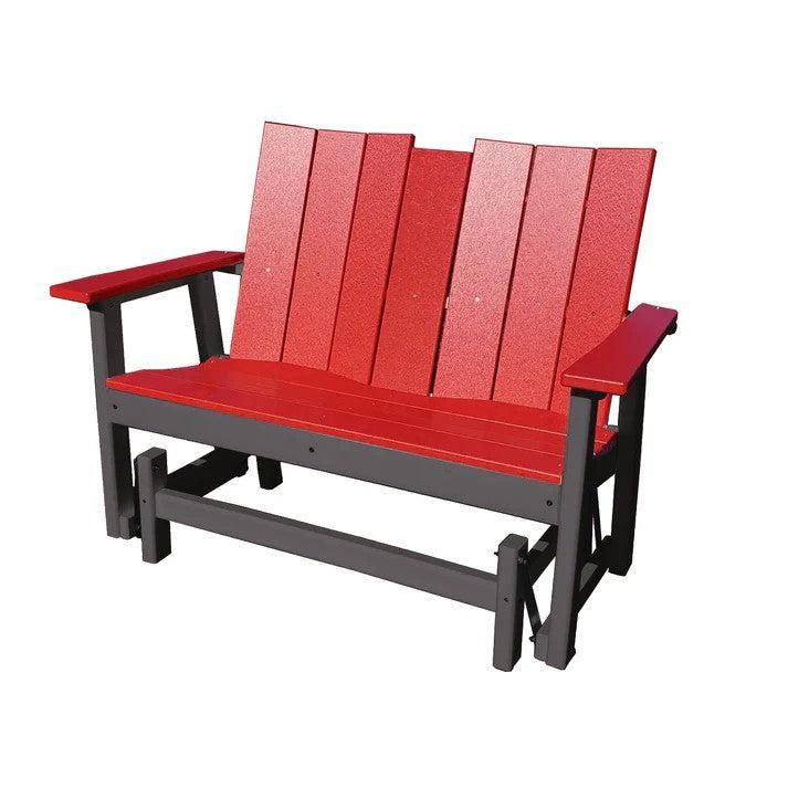 Perfect Choice Furniture Recycled Plastic Stanton Double Glider - LEAD TIME TO SHIP 4 WEEKS OR LESS