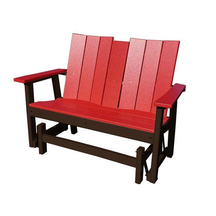 Perfect Choice Furniture Recycled Plastic Stanton Double Glider - LEAD TIME TO SHIP 4 WEEKS OR LESS