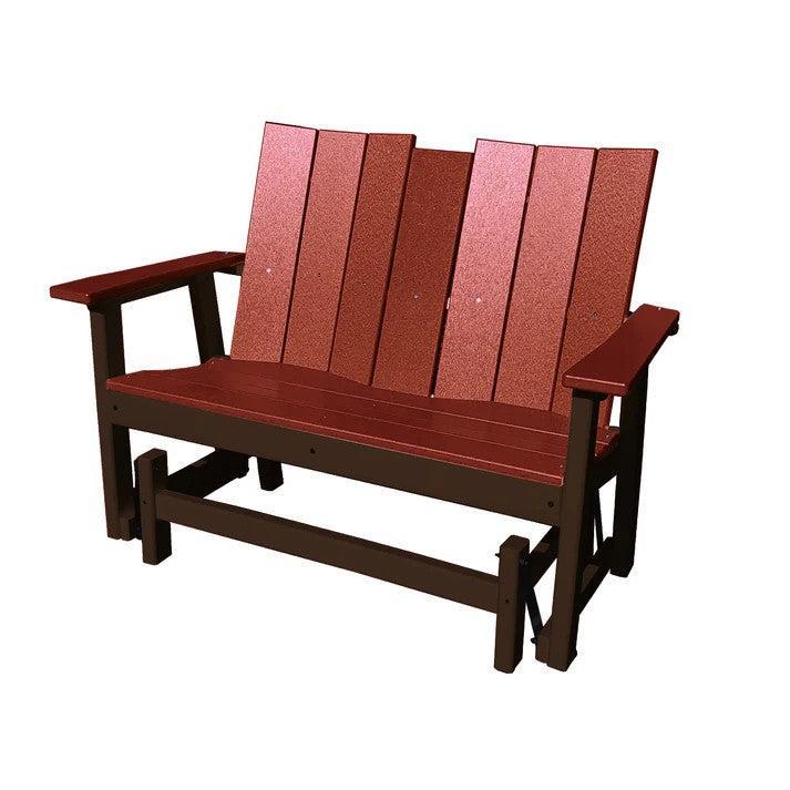 Perfect Choice Furniture Recycled Plastic Stanton Double Glider - LEAD TIME TO SHIP 4 WEEKS OR LESS