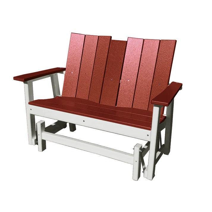 Perfect Choice Furniture Recycled Plastic Stanton Double Glider - LEAD TIME TO SHIP 4 WEEKS OR LESS