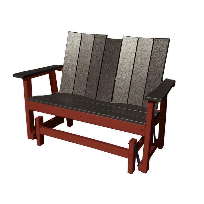 Perfect Choice Furniture Recycled Plastic Stanton Double Glider - LEAD TIME TO SHIP 4 WEEKS OR LESS