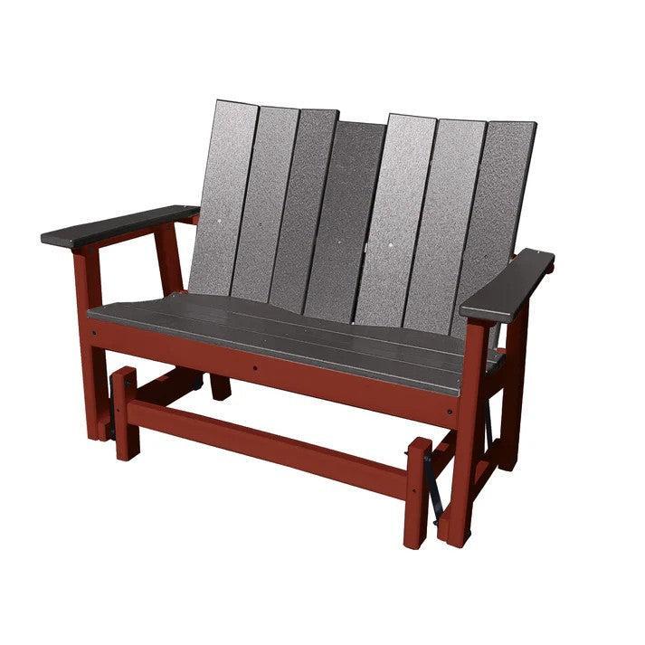 Perfect Choice Furniture Recycled Plastic Stanton Double Glider - LEAD TIME TO SHIP 4 WEEKS OR LESS