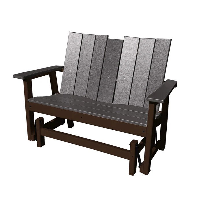 Perfect Choice Furniture Recycled Plastic Stanton Double Glider - LEAD TIME TO SHIP 4 WEEKS OR LESS
