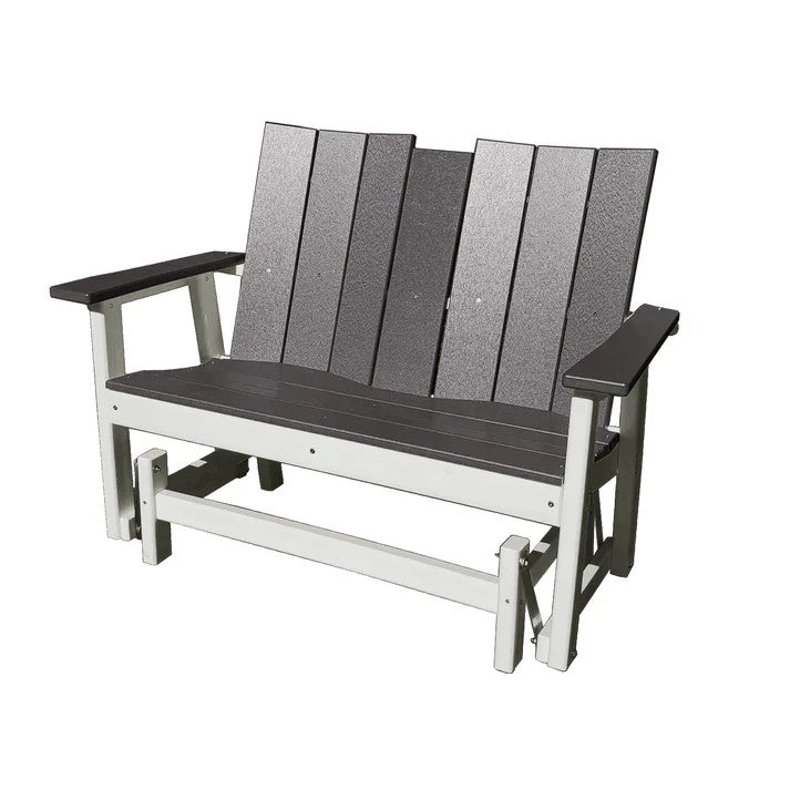 Perfect Choice Furniture Recycled Plastic Stanton Double Glider - LEAD TIME TO SHIP 4 WEEKS OR LESS