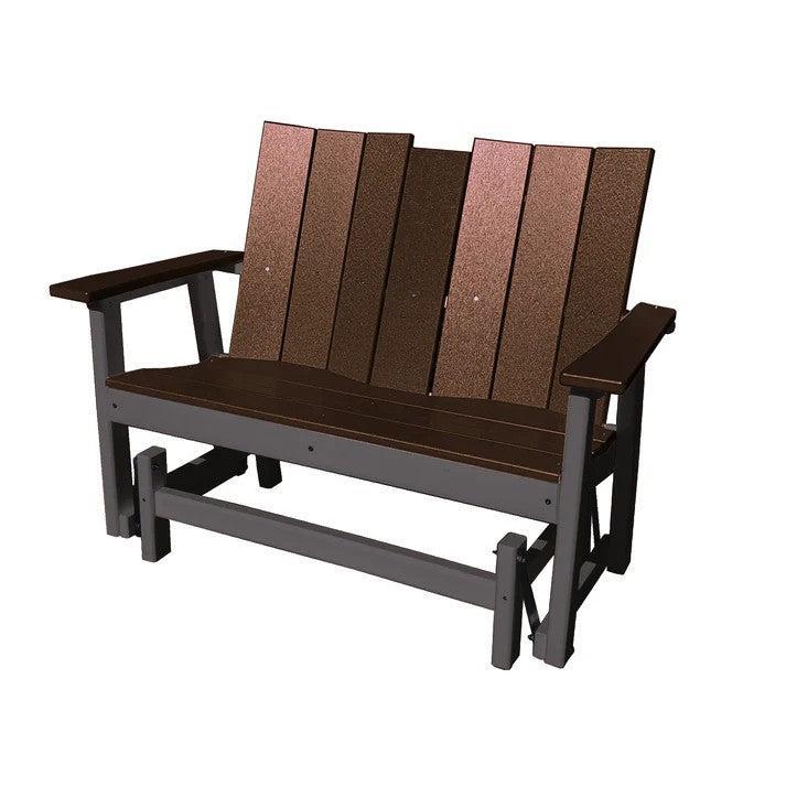 Perfect Choice Furniture Recycled Plastic Stanton Double Glider - LEAD TIME TO SHIP 4 WEEKS OR LESS