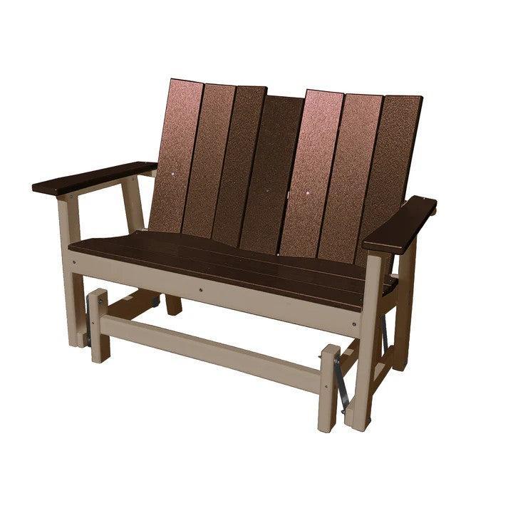 Perfect Choice Furniture Recycled Plastic Stanton Double Glider - LEAD TIME TO SHIP 4 WEEKS OR LESS