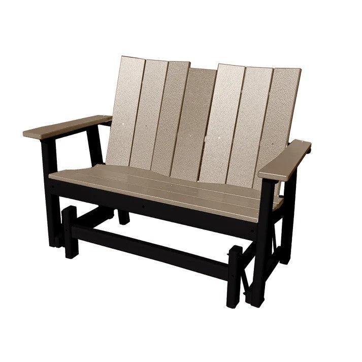 Perfect Choice Furniture Recycled Plastic Stanton Double Glider - LEAD TIME TO SHIP 4 WEEKS OR LESS
