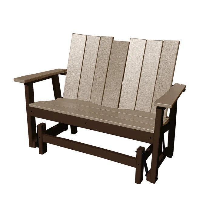 Perfect Choice Furniture Recycled Plastic Stanton Double Glider - LEAD TIME TO SHIP 4 WEEKS OR LESS