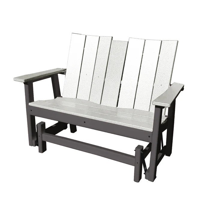 Perfect Choice Furniture Recycled Plastic Stanton Double Glider - LEAD TIME TO SHIP 4 WEEKS OR LESS