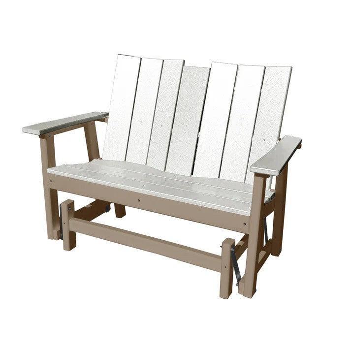 Perfect Choice Furniture Recycled Plastic Stanton Double Glider - LEAD TIME TO SHIP 4 WEEKS OR LESS