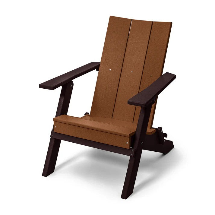 Perfect Choice Furniture Recycled Plastic Stanton Folding Adirondack Chair - LEAD TIME TO SHIP 4 WEEKS OR LESS