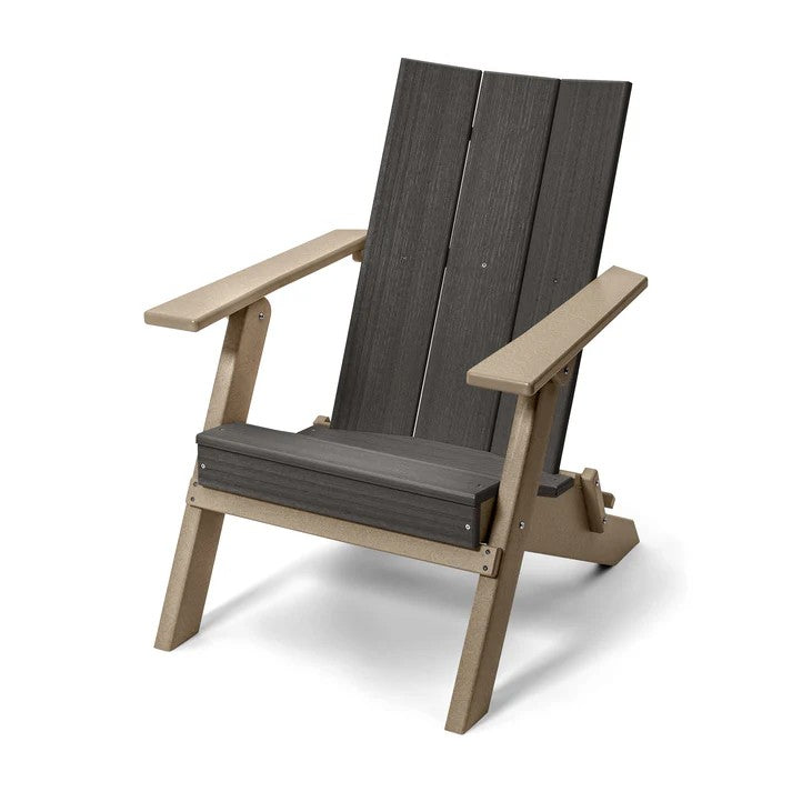 Perfect Choice Furniture Recycled Plastic Stanton Folding Adirondack Chair - LEAD TIME TO SHIP 4 WEEKS OR LESS