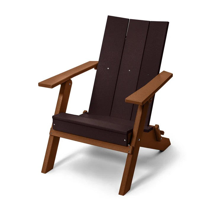 Perfect Choice Furniture Recycled Plastic Stanton Folding Adirondack Chair - LEAD TIME TO SHIP 4 WEEKS OR LESS