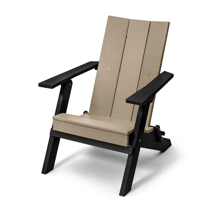 Perfect Choice Furniture Recycled Plastic Stanton Folding Adirondack Chair - LEAD TIME TO SHIP 4 WEEKS OR LESS
