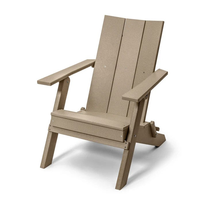 Perfect Choice Furniture Recycled Plastic Stanton Folding Adirondack Chair - LEAD TIME TO SHIP 4 WEEKS OR LESS