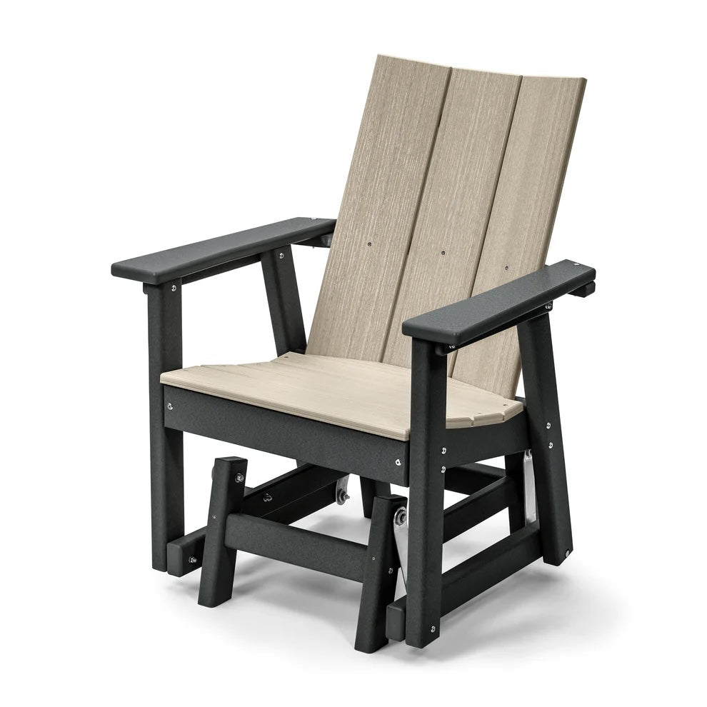 Perfect Choice Furniture Recycled Plastic Stanton Single Glider - LEAD TIME TO SHIP 4 WEEKS OR LESS