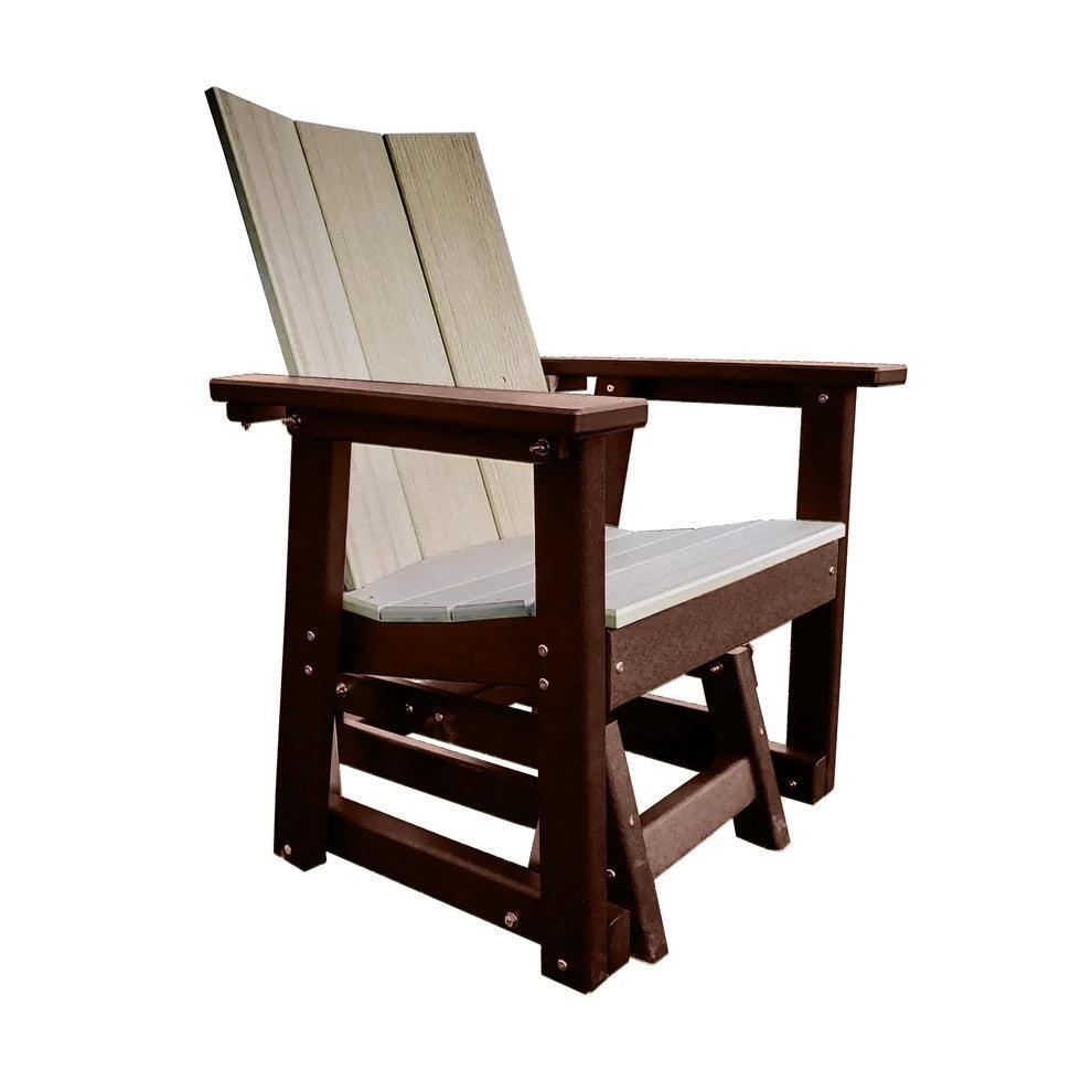 Perfect Choice Furniture Recycled Plastic Stanton Single Glider - LEAD TIME TO SHIP 4 WEEKS OR LESS