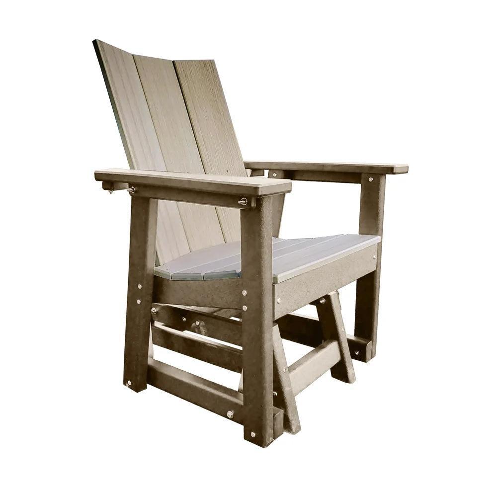 Perfect Choice Furniture Recycled Plastic Stanton Single Glider - LEAD TIME TO SHIP 4 WEEKS OR LESS