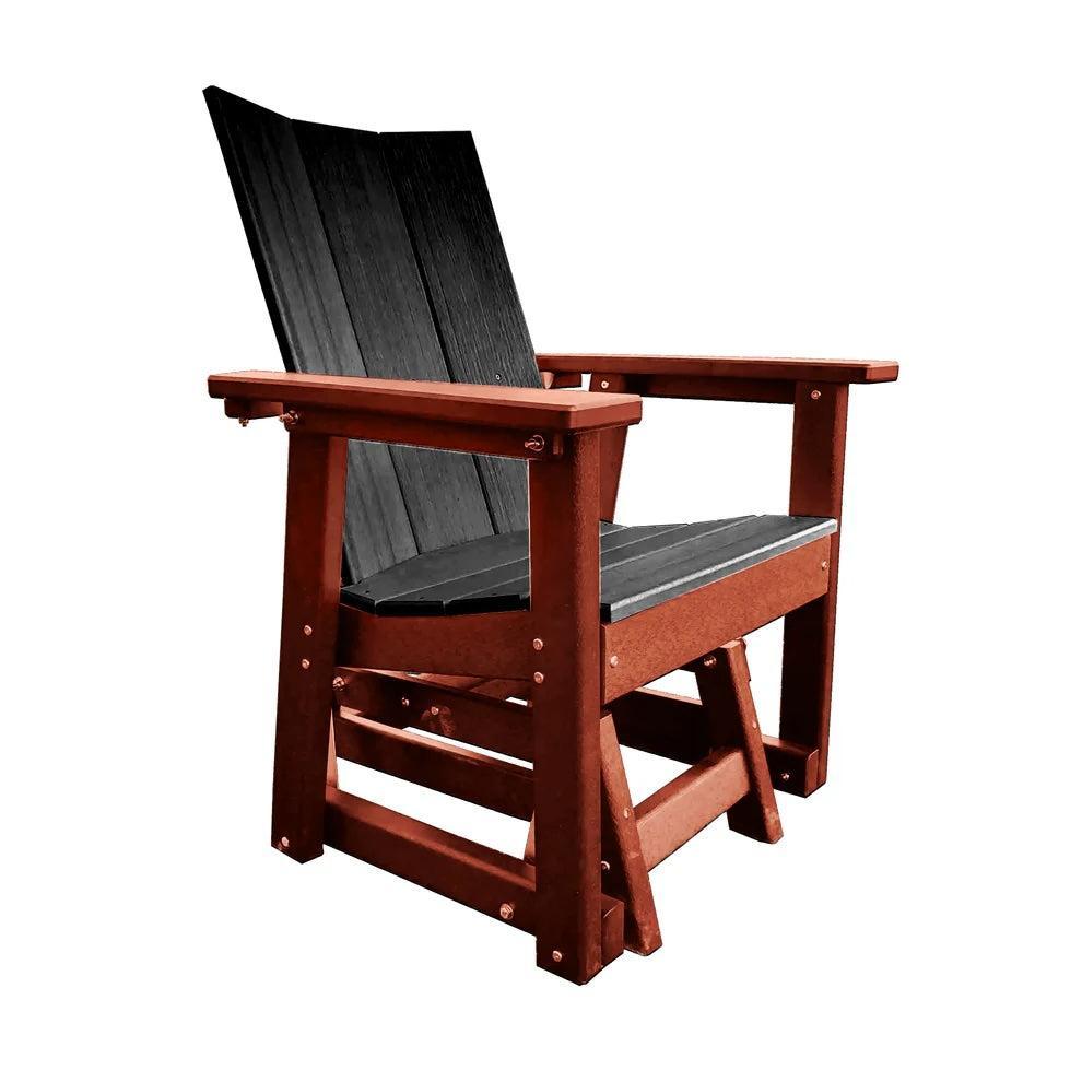 Perfect Choice Furniture Recycled Plastic Stanton Single Glider - LEAD TIME TO SHIP 4 WEEKS OR LESS