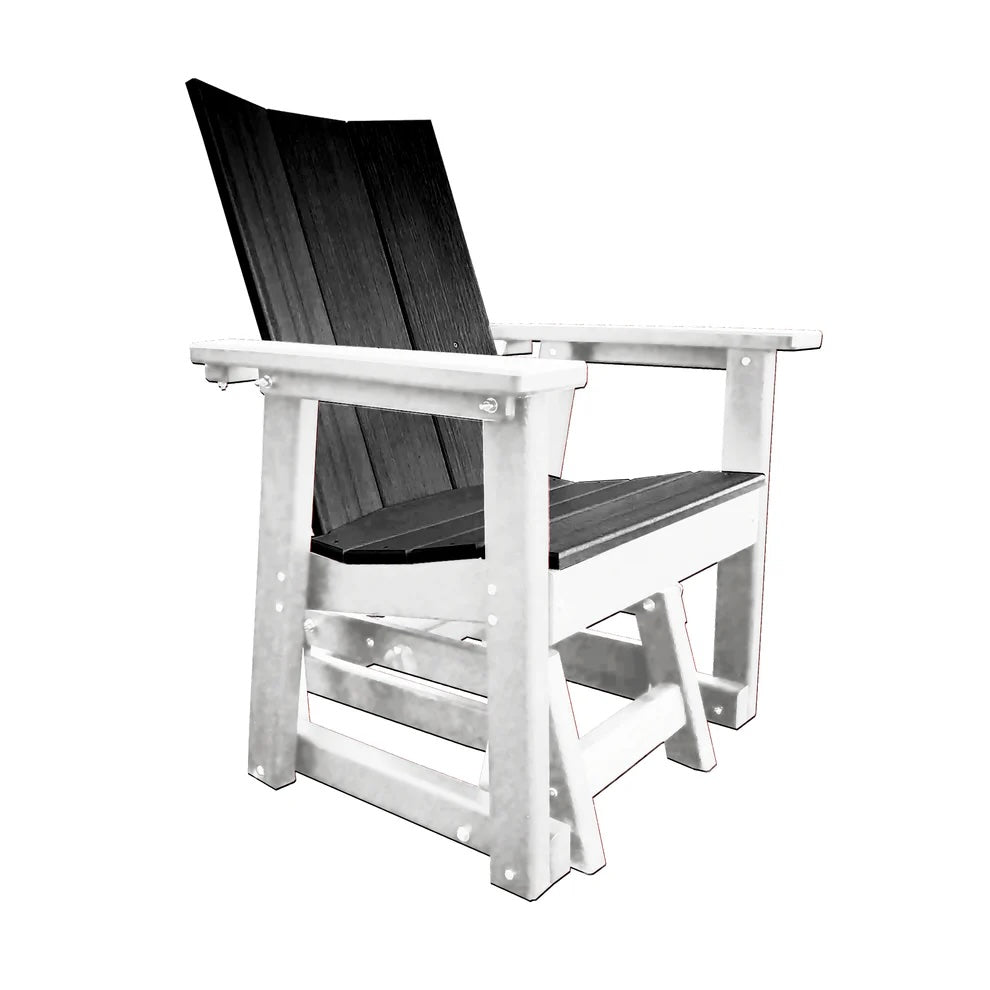 Perfect Choice Furniture Recycled Plastic Stanton Single Glider - LEAD TIME TO SHIP 4 WEEKS OR LESS