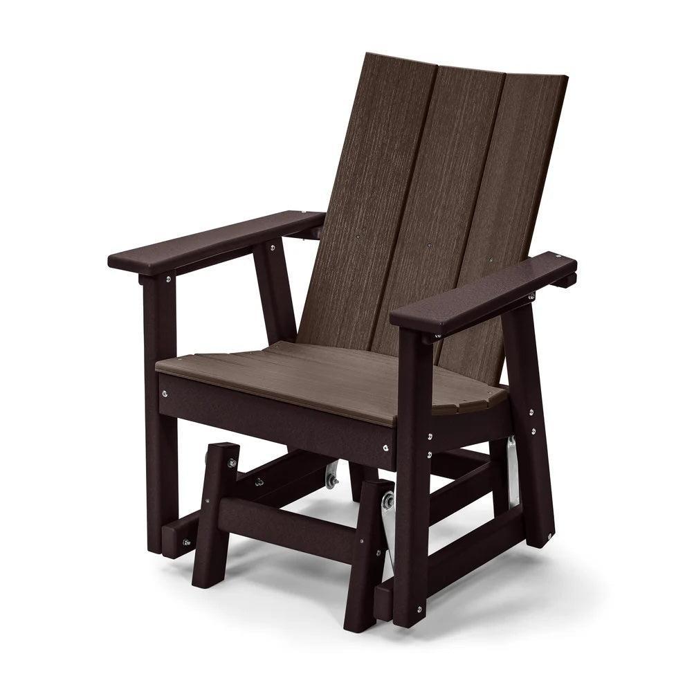 Perfect Choice Furniture Recycled Plastic Stanton Single Glider - LEAD TIME TO SHIP 4 WEEKS OR LESS