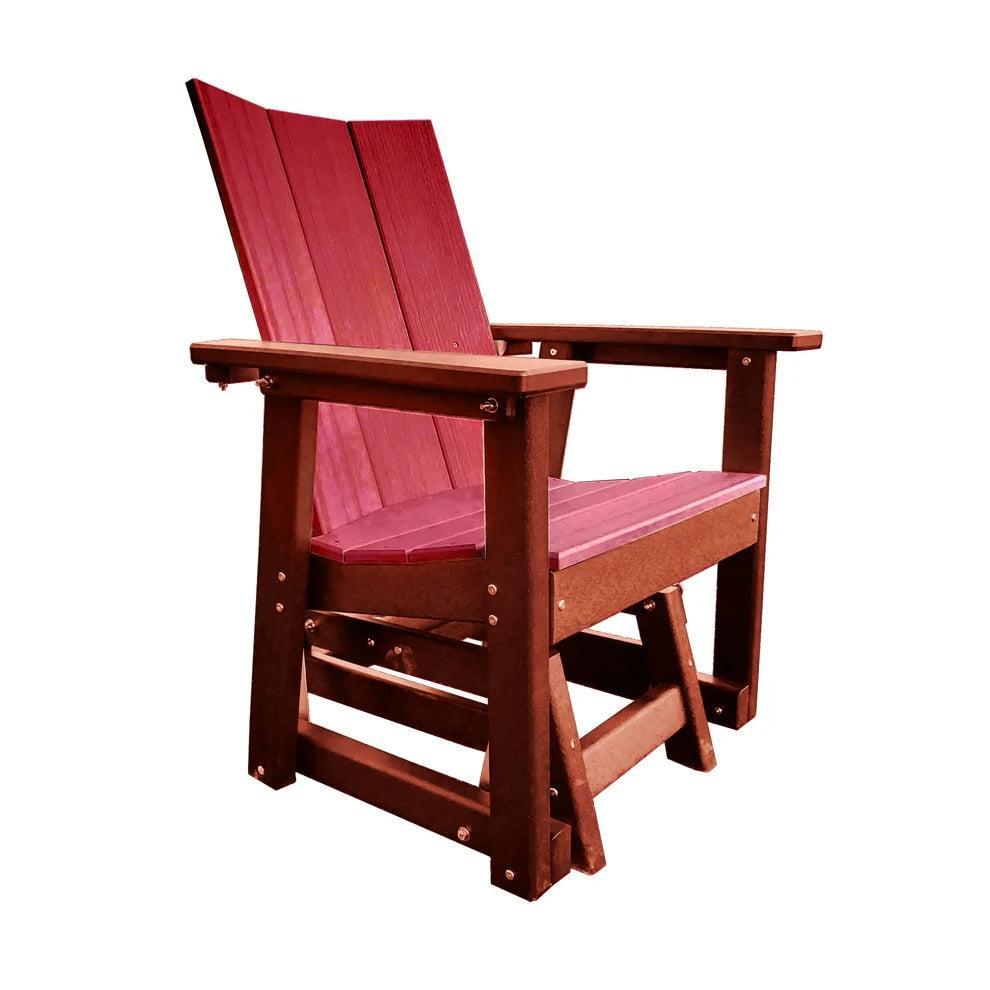 Perfect Choice Furniture Recycled Plastic Stanton Single Glider - LEAD TIME TO SHIP 4 WEEKS OR LESS