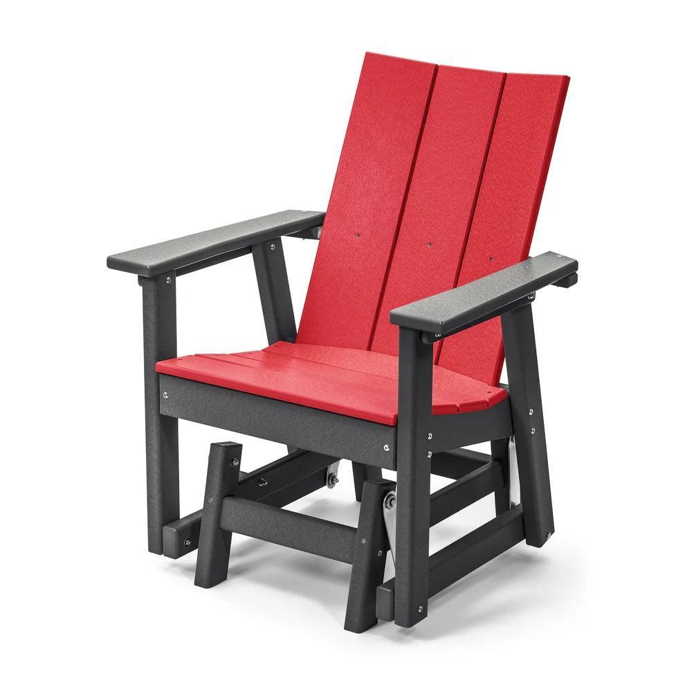 Perfect Choice Furniture Recycled Plastic Stanton Single Glider - LEAD TIME TO SHIP 4 WEEKS OR LESS