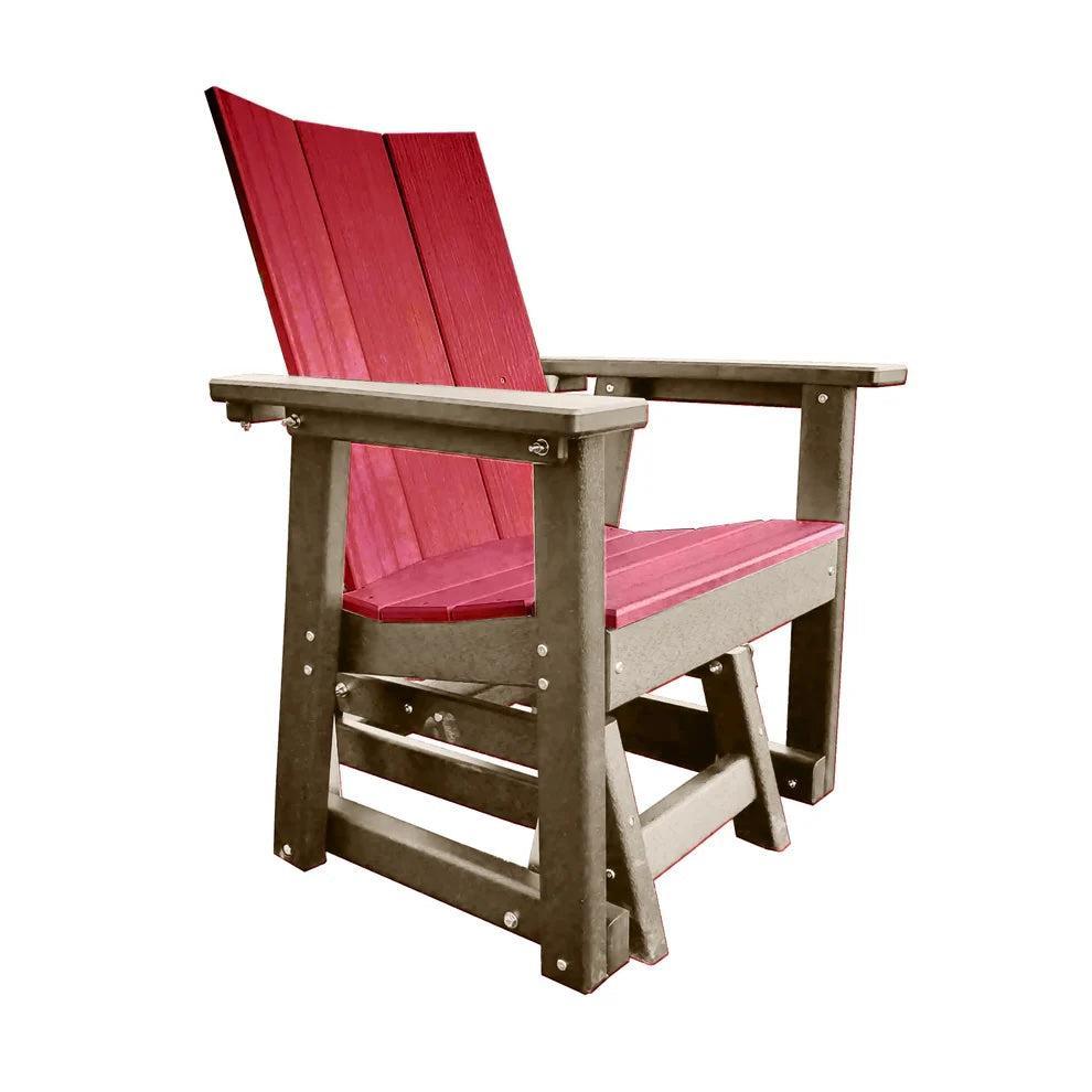 Perfect Choice Furniture Recycled Plastic Stanton Single Glider - LEAD TIME TO SHIP 4 WEEKS OR LESS