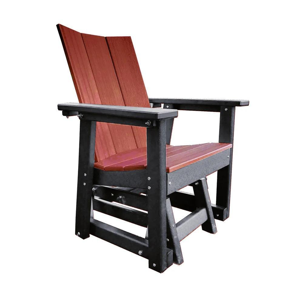Perfect Choice Furniture Recycled Plastic Stanton Single Glider - LEAD TIME TO SHIP 4 WEEKS OR LESS