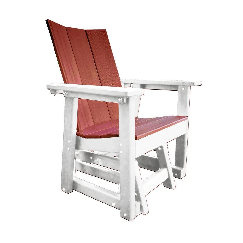 Perfect Choice Furniture Recycled Plastic Stanton Single Glider - LEAD TIME TO SHIP 4 WEEKS OR LESS