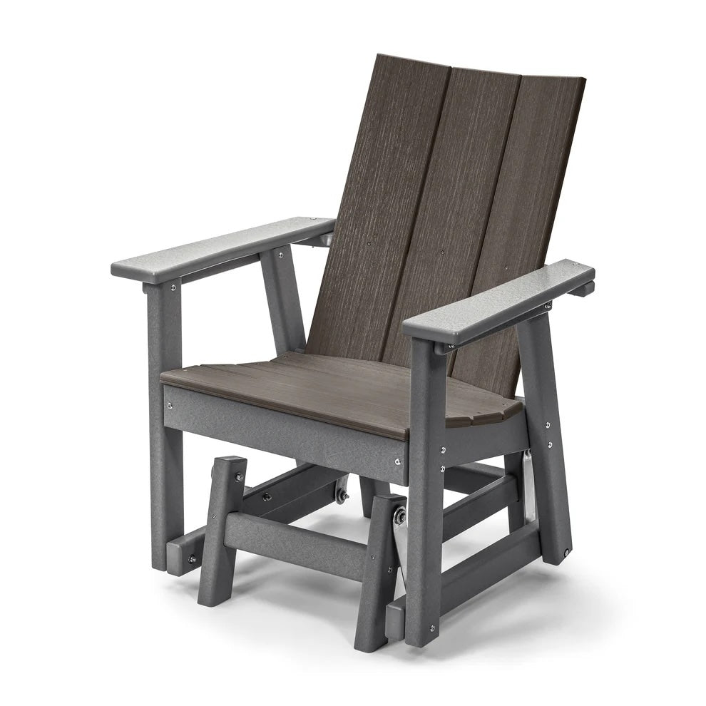 Perfect Choice Furniture Recycled Plastic Stanton Single Glider - LEAD TIME TO SHIP 4 WEEKS OR LESS