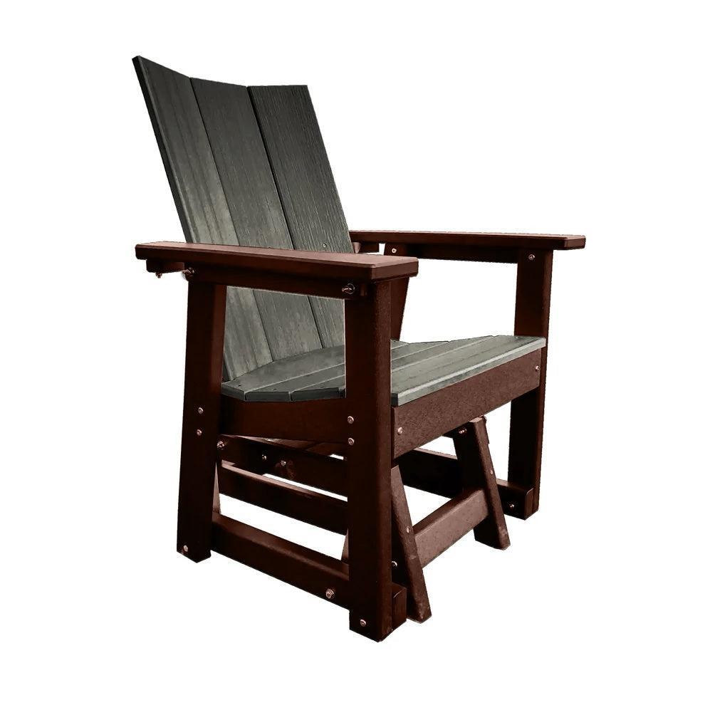 Perfect Choice Furniture Recycled Plastic Stanton Single Glider - LEAD TIME TO SHIP 4 WEEKS OR LESS