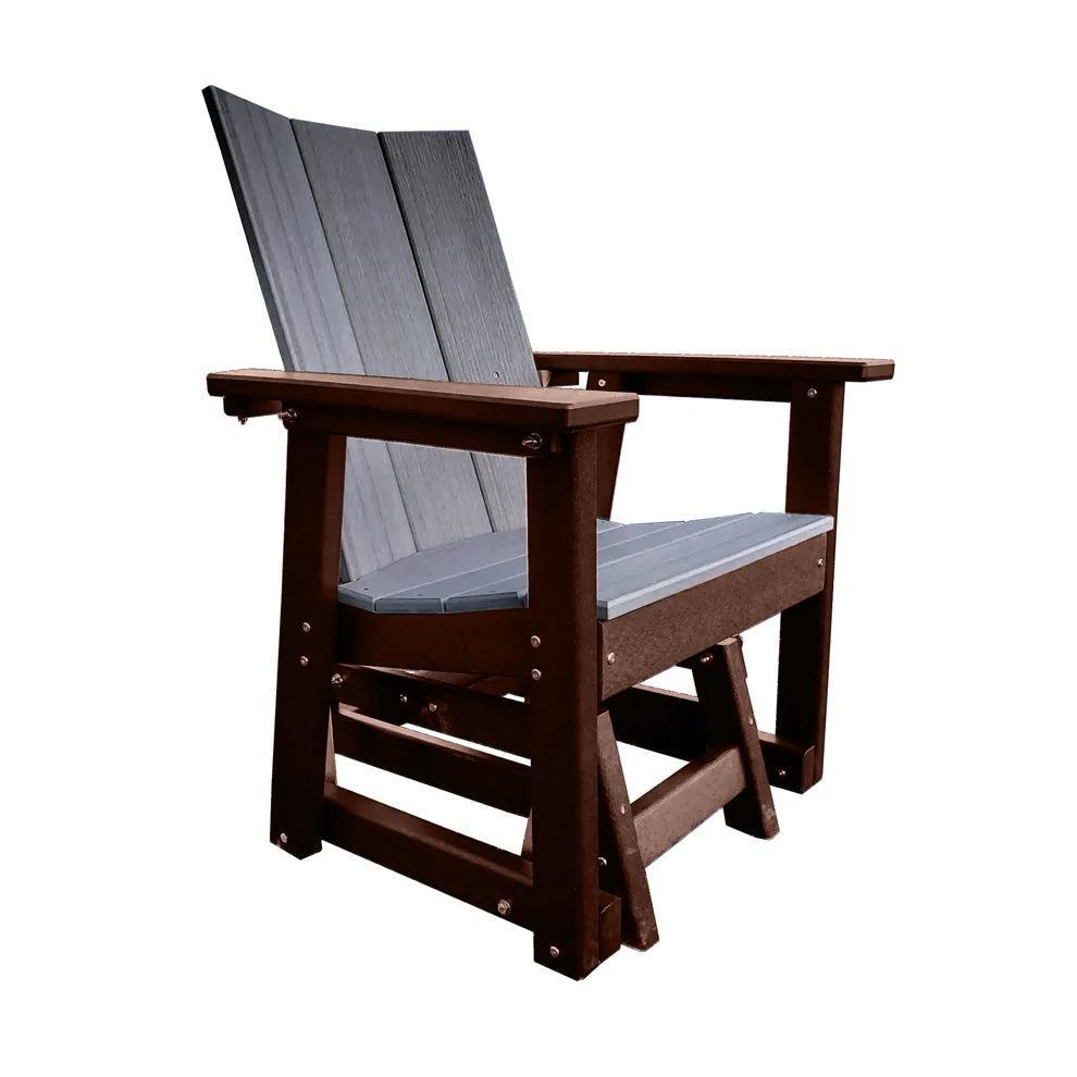 Perfect Choice Furniture Recycled Plastic Stanton Single Glider - LEAD TIME TO SHIP 4 WEEKS OR LESS