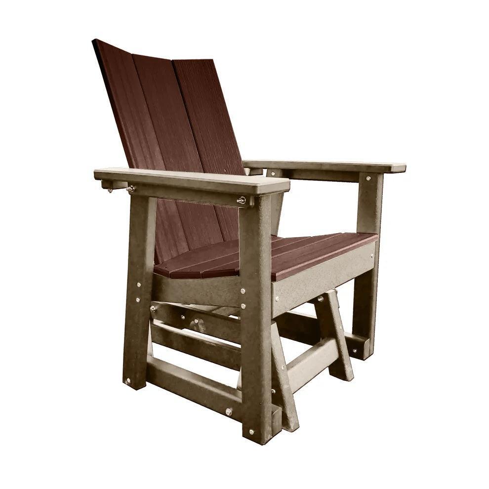 Perfect Choice Furniture Recycled Plastic Stanton Single Glider - LEAD TIME TO SHIP 4 WEEKS OR LESS