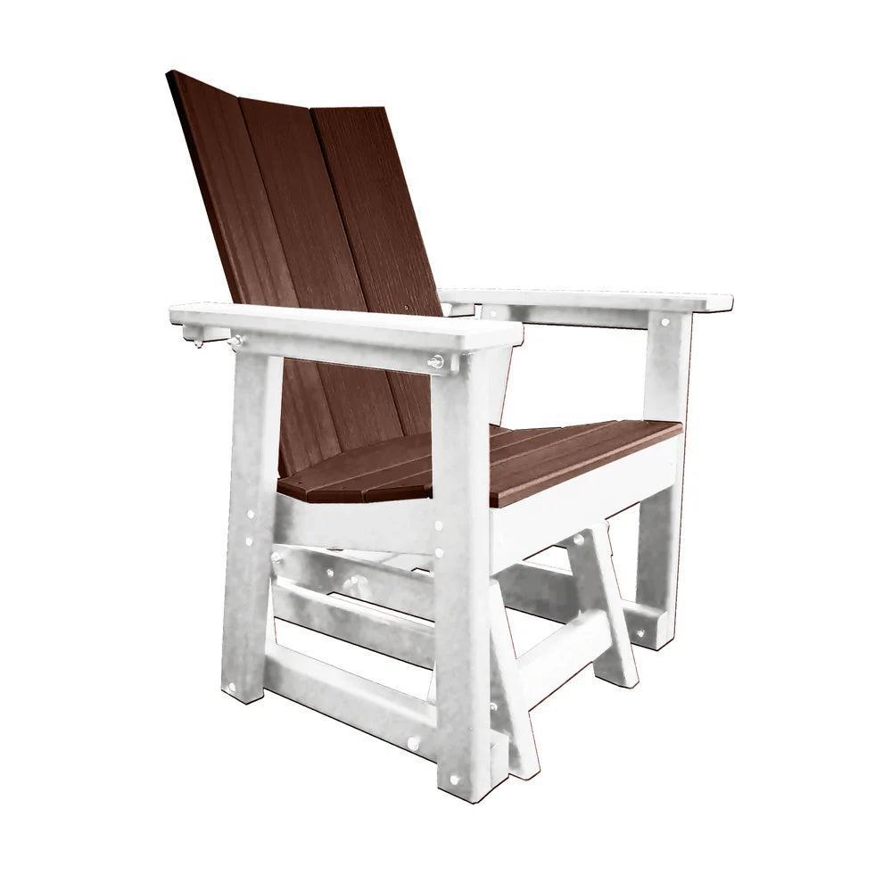 Perfect Choice Furniture Recycled Plastic Stanton Single Glider - LEAD TIME TO SHIP 4 WEEKS OR LESS