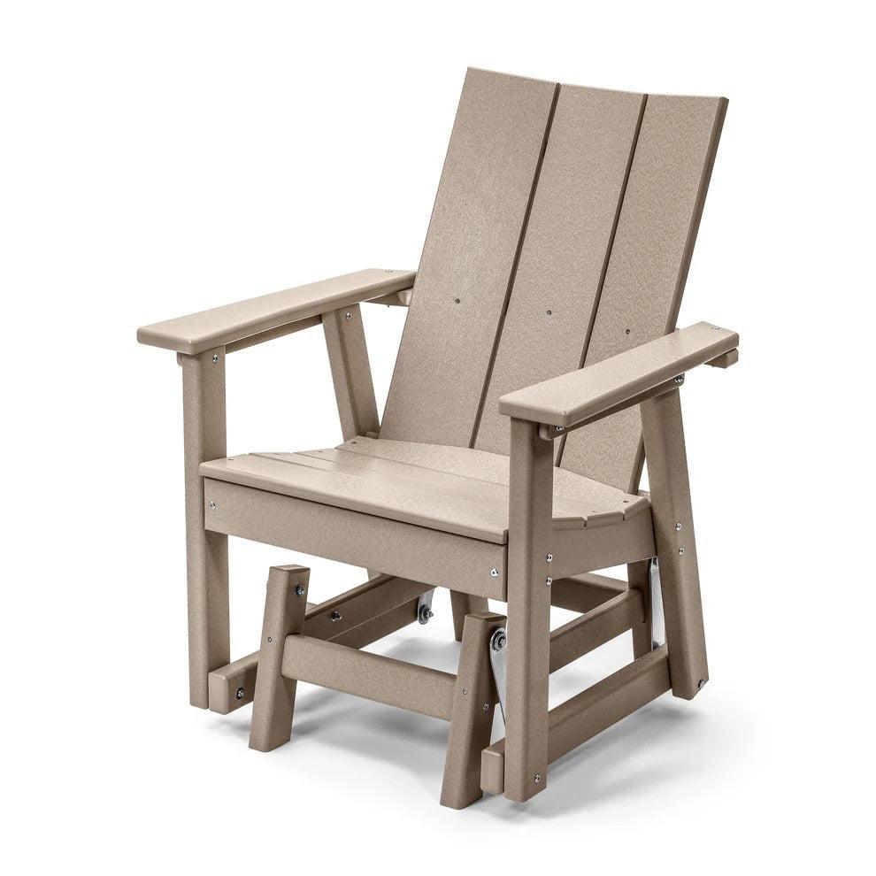Perfect Choice Furniture Recycled Plastic Stanton Single Glider - LEAD TIME TO SHIP 4 WEEKS OR LESS