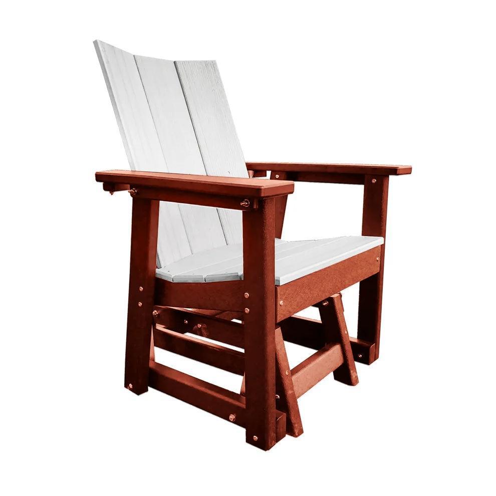 Perfect Choice Furniture Recycled Plastic Stanton Single Glider - LEAD TIME TO SHIP 4 WEEKS OR LESS