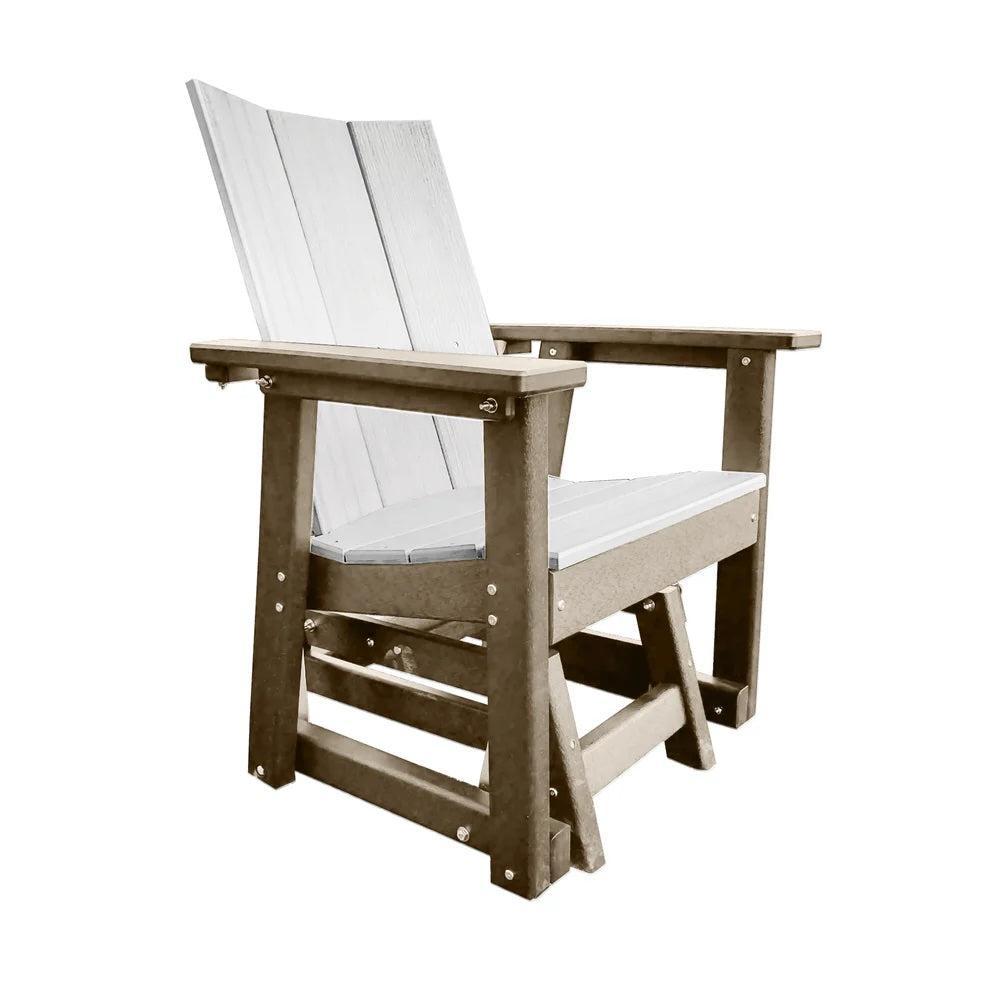 Perfect Choice Furniture Recycled Plastic Stanton Single Glider - LEAD TIME TO SHIP 4 WEEKS OR LESS