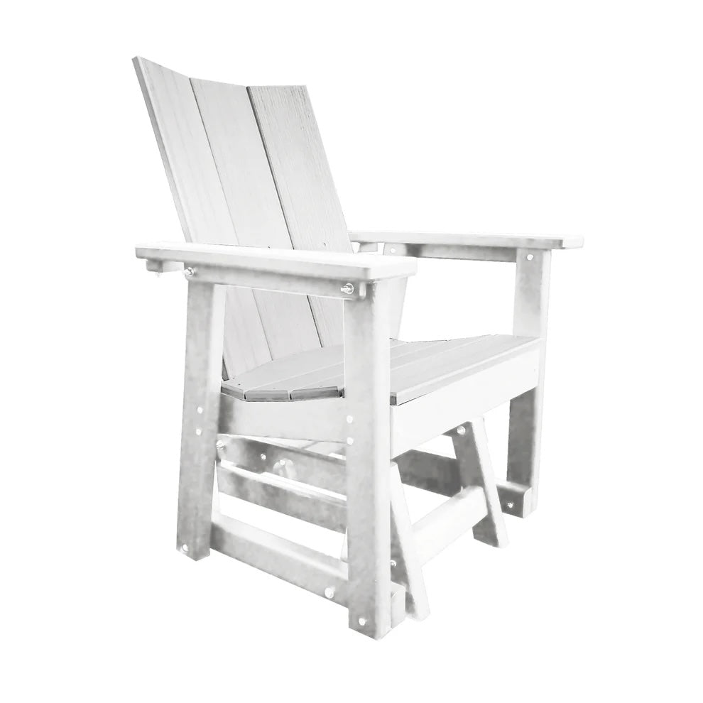 Perfect Choice Furniture Recycled Plastic Stanton Single Glider - LEAD TIME TO SHIP 4 WEEKS OR LESS