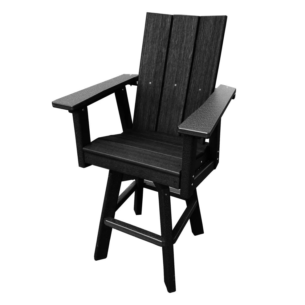 Perfect Choice Furniture Recycled Plastic Stanton Swivel Arm Chair (BAR HEIGHT) - LEAD TIME TO SHIP 5 WEEKS OR LESS