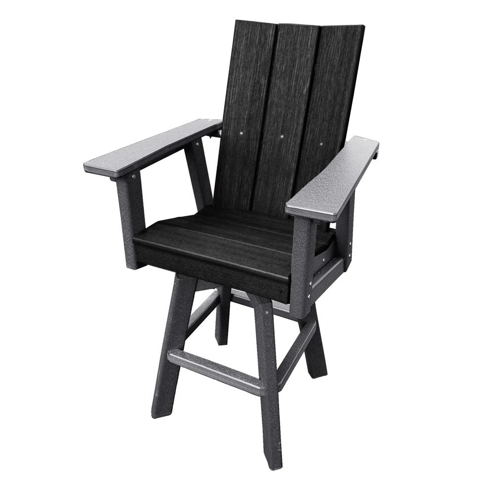 Perfect Choice Furniture Recycled Plastic Stanton Swivel Arm Chair (BAR HEIGHT) - LEAD TIME TO SHIP 5 WEEKS OR LESS
