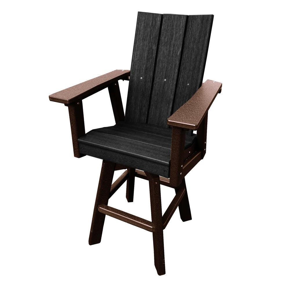 Perfect Choice Furniture Recycled Plastic Stanton Swivel Arm Chair (BAR HEIGHT) - LEAD TIME TO SHIP 5 WEEKS OR LESS