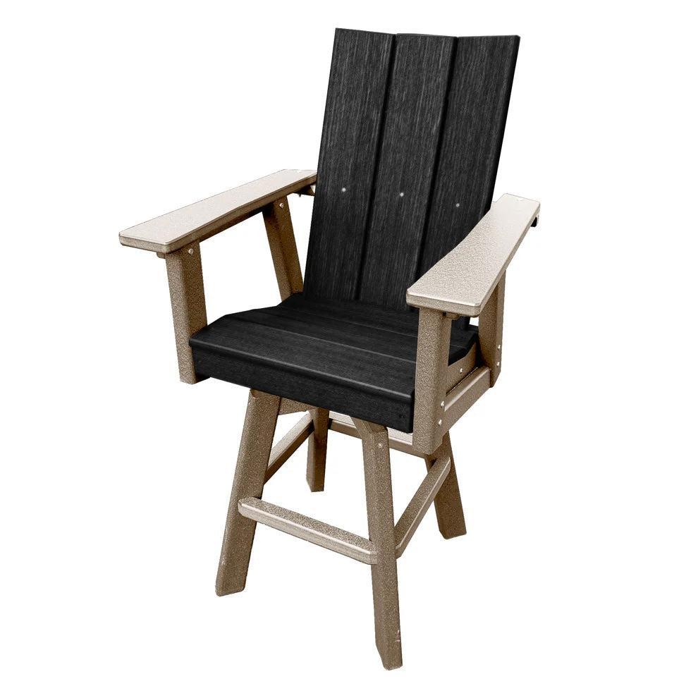 Perfect Choice Furniture Recycled Plastic Stanton Swivel Arm Chair (BAR HEIGHT) - LEAD TIME TO SHIP 5 WEEKS OR LESS