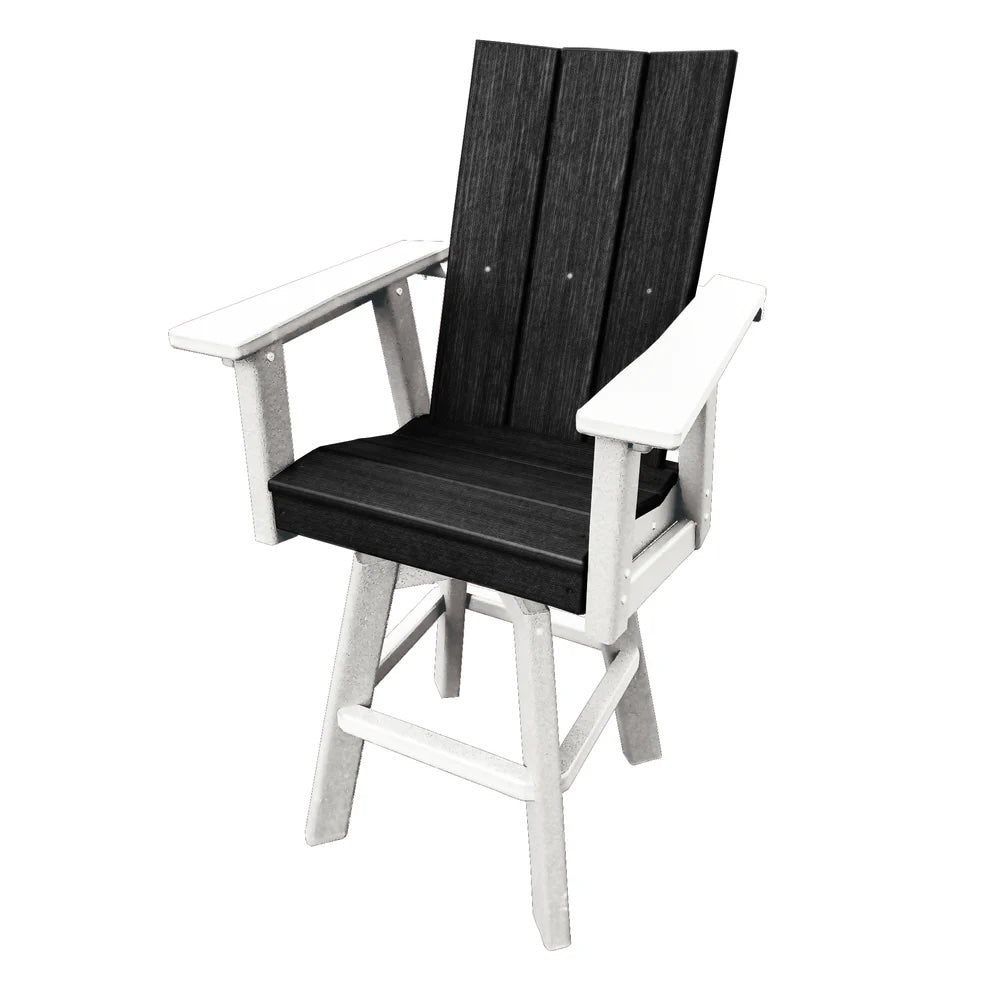Perfect Choice Furniture Recycled Plastic Stanton Swivel Arm Chair (BAR HEIGHT) - LEAD TIME TO SHIP 5 WEEKS OR LESS