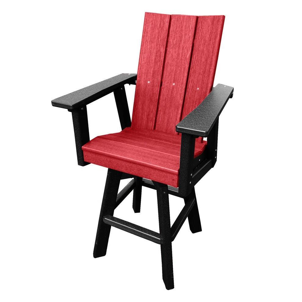 Perfect Choice Furniture Recycled Plastic Stanton Swivel Arm Chair (BAR HEIGHT) - LEAD TIME TO SHIP 5 WEEKS OR LESS
